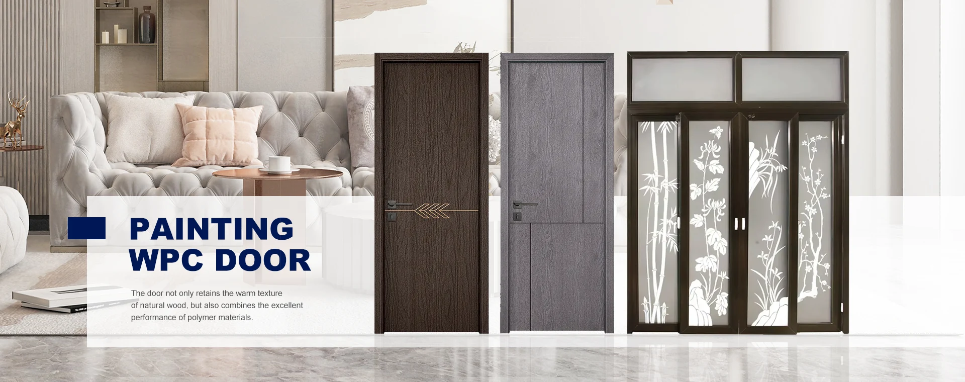 Painting WPC Door Supplier