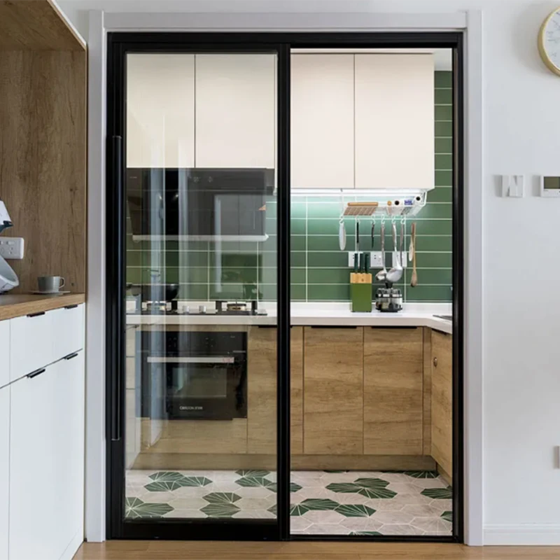 Slide kitchen WPC door