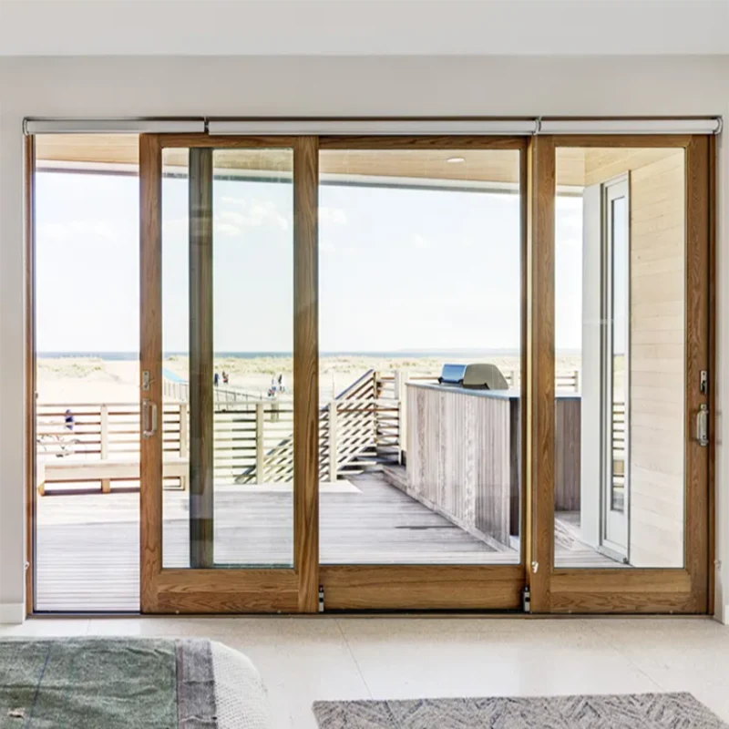 Sliding Door Residential PVC Laminated Surface